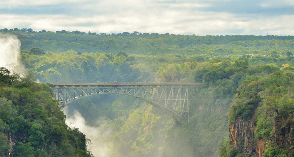 Viktoriafälle in Simbabwe