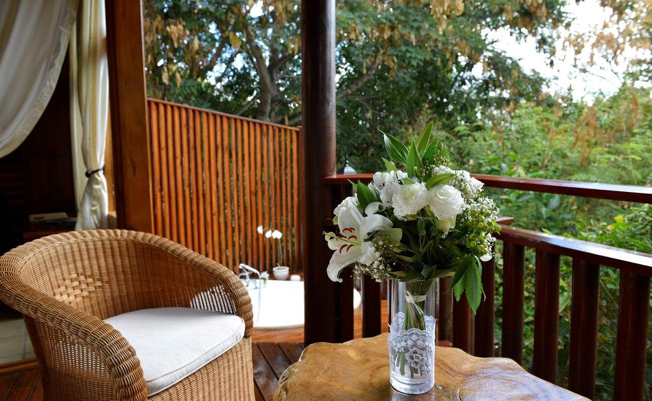 Terrasse einer Romantique Suite