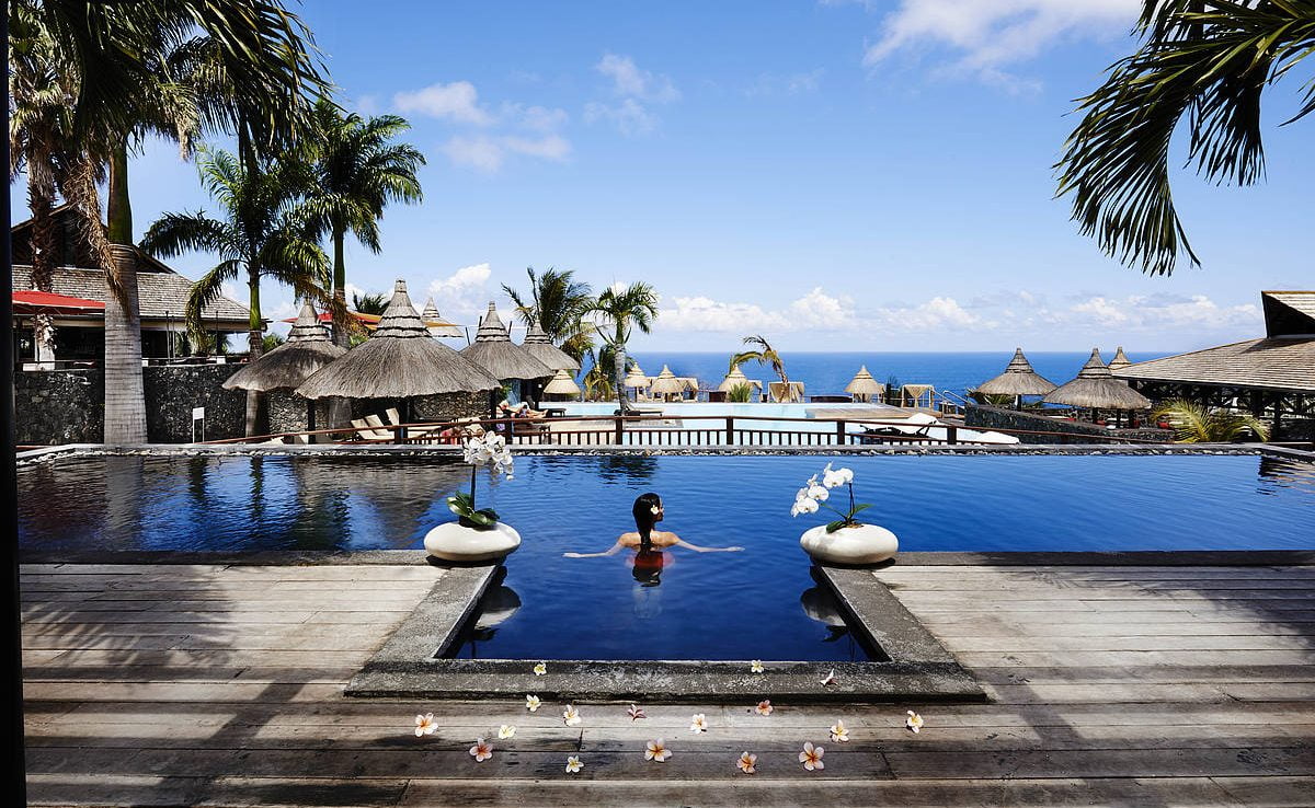 Der Black Pool im Palm Hotel