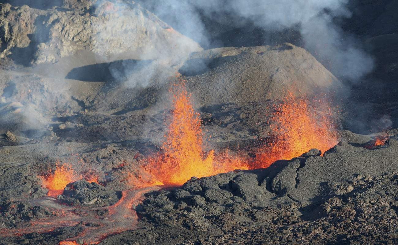 Piton de la Fournaise Vulkanausbruch