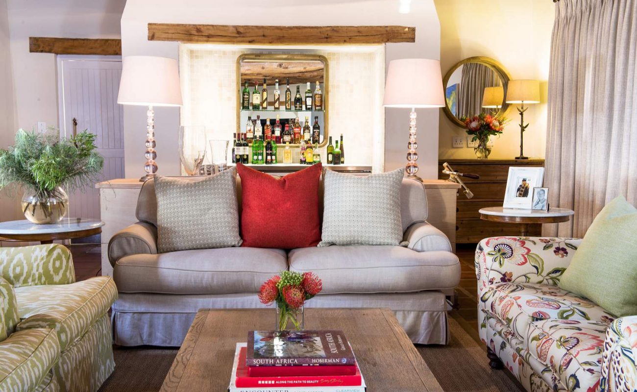 Im Haupthaus des luxuriösen Boutiquehotels