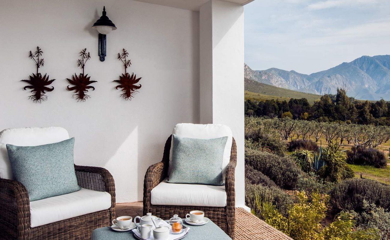 Veranda einer Suite