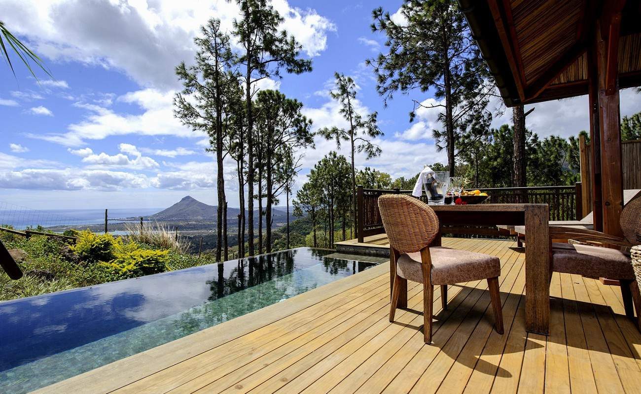 Herrlicher Ausblick - Lakaz Chamarel Seaview Pool Suite