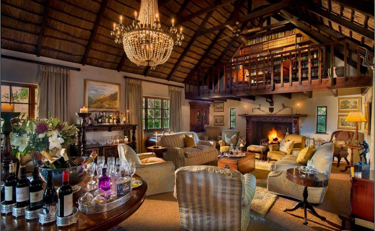 Die gemütliche Lounge des Country Houses