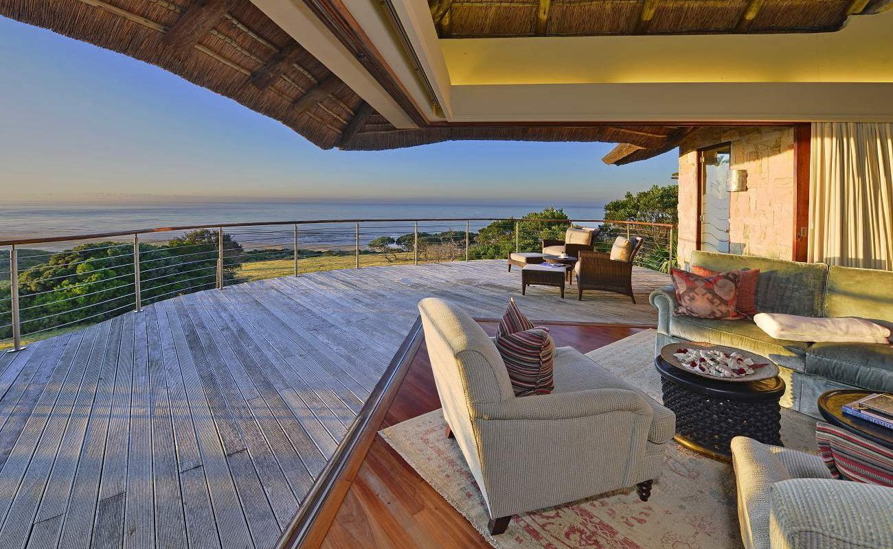 Veranda der Ocean Suite