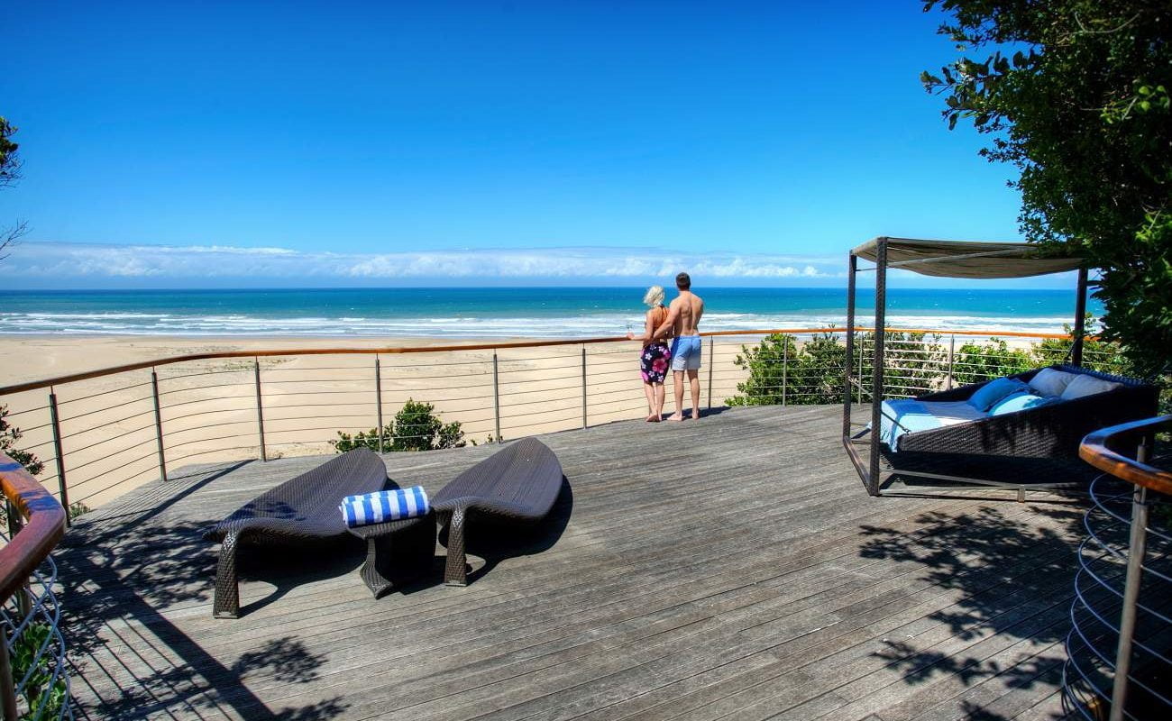 Ausblick vom Beach Deck von Oceana