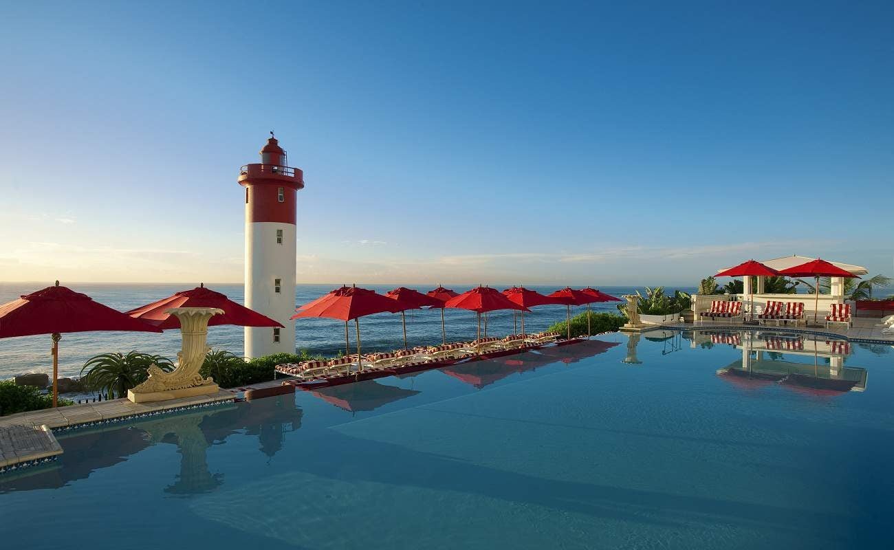 Ocean Pool des Luxushotels bei Durban