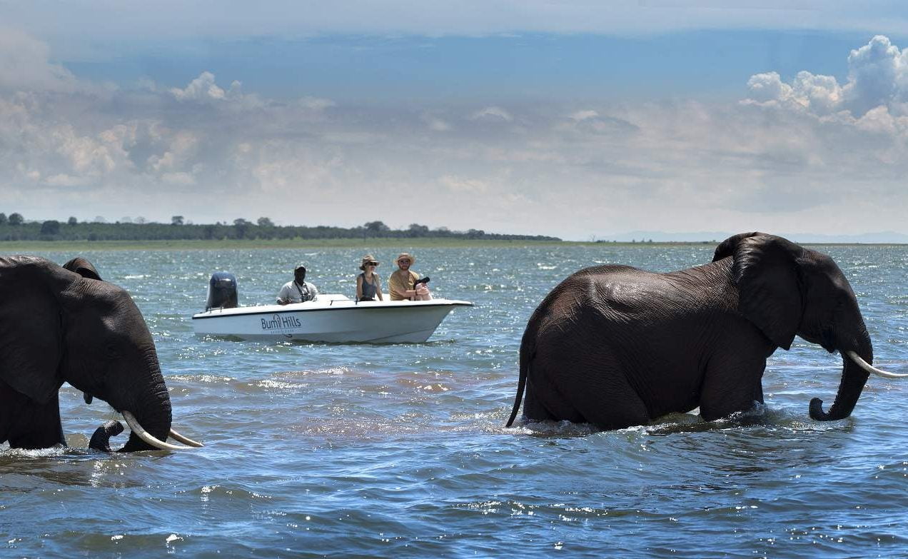 Bootsfahrt auf dem Lake Kariba