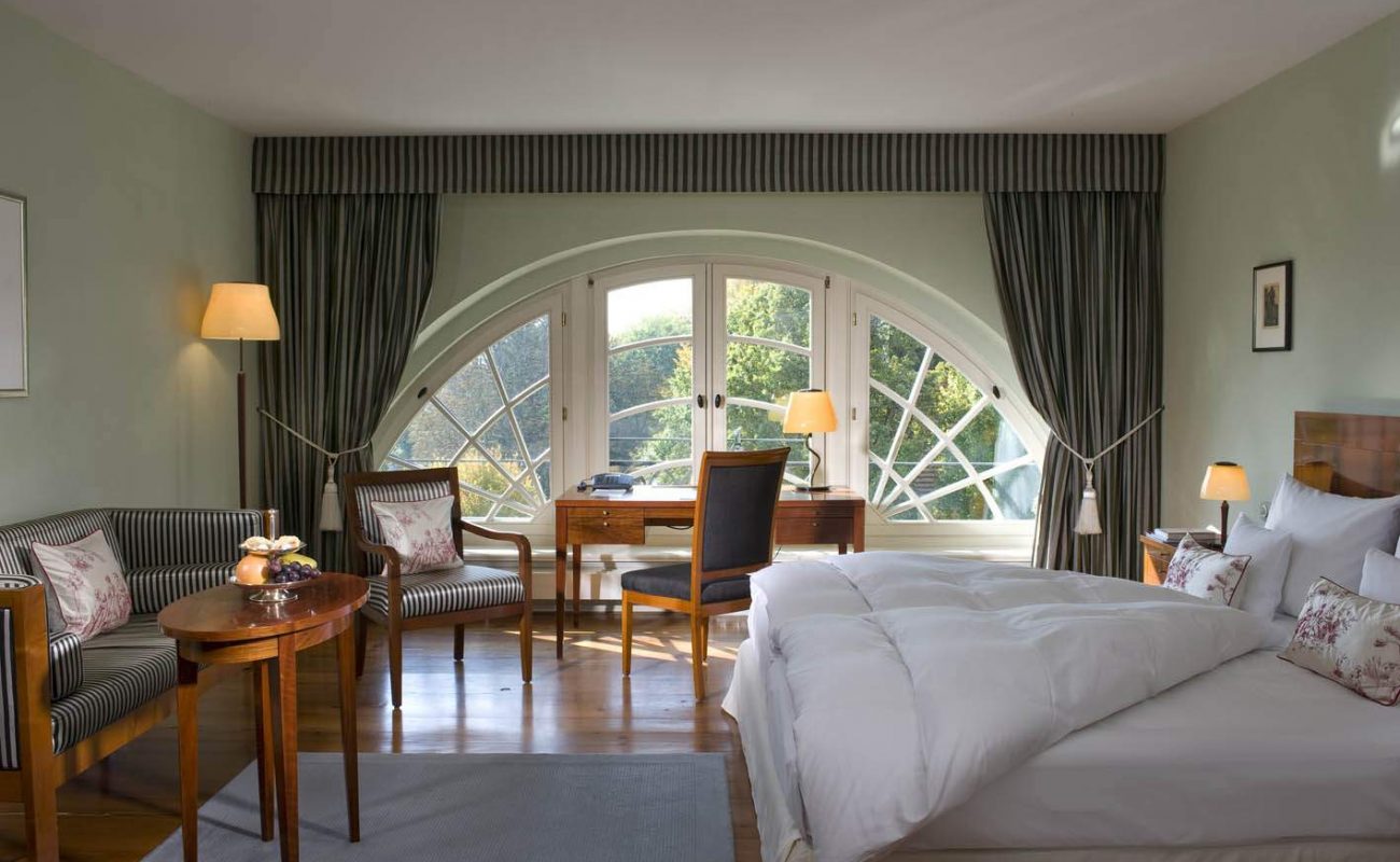 Deluxe Doppelzimmer in der Burg Schlitz