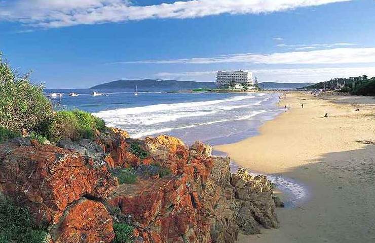 Central Beach in Plettenberg Bay