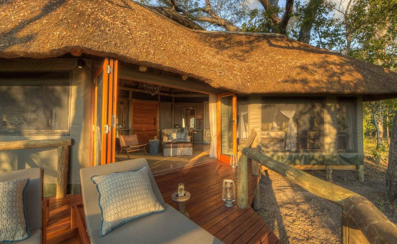 Zelt im Camp Moremi von Desert & Delta