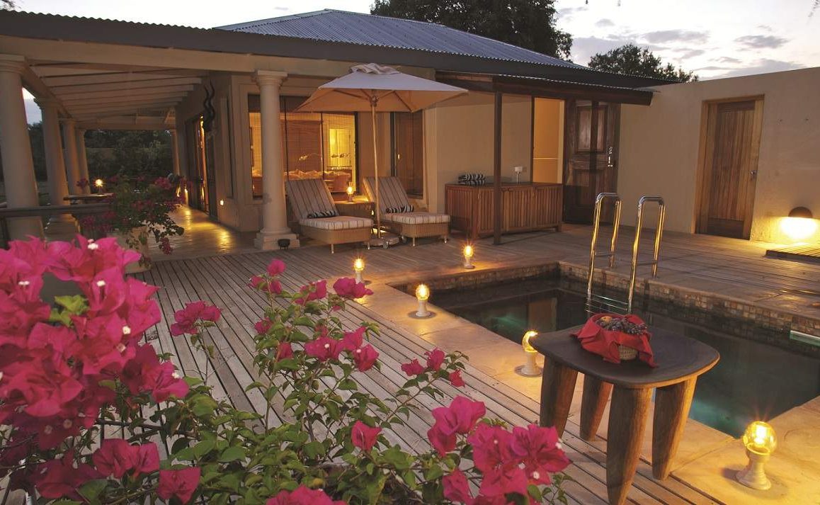Suite von MalaMala Rattrays mit Plungepool