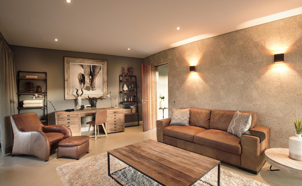 Mhondoro Villa Master Wohnzimmer