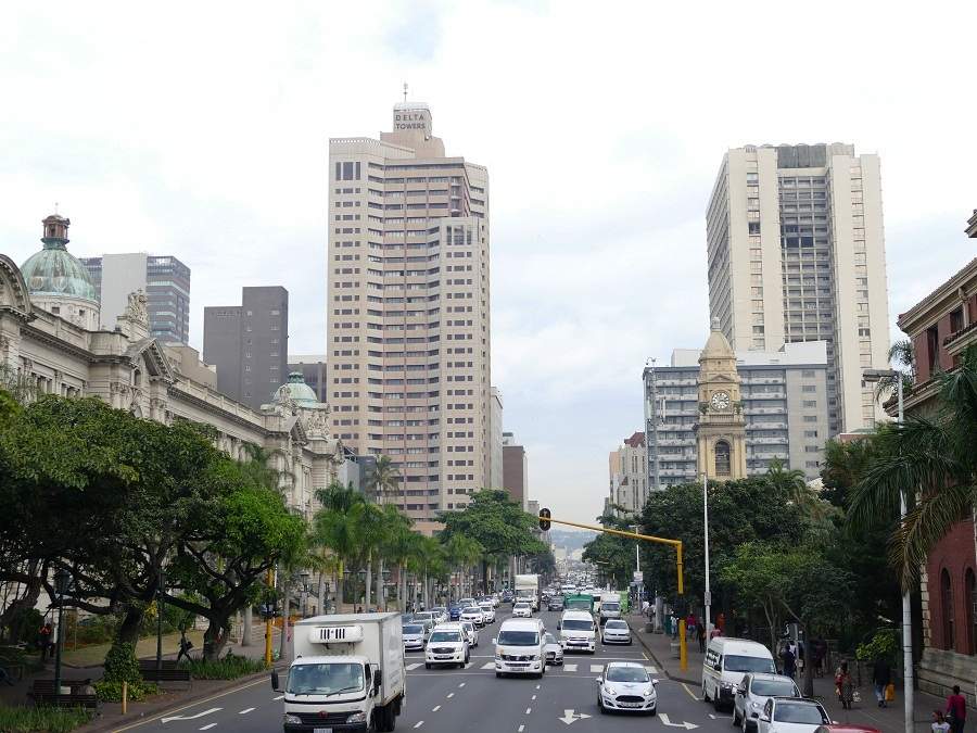 Turm der Hauptpost von Durban