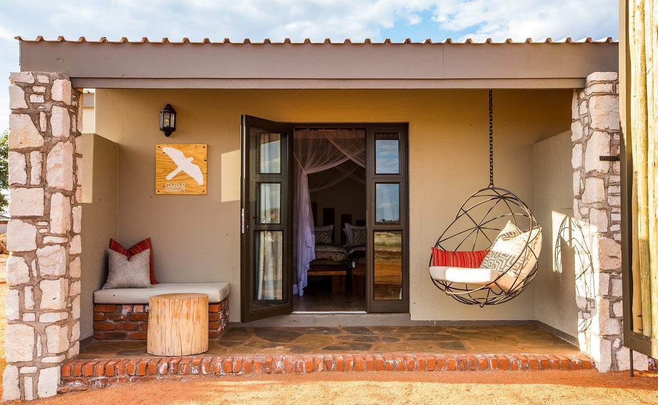 Veranda eines Komforzimmers in Anib
