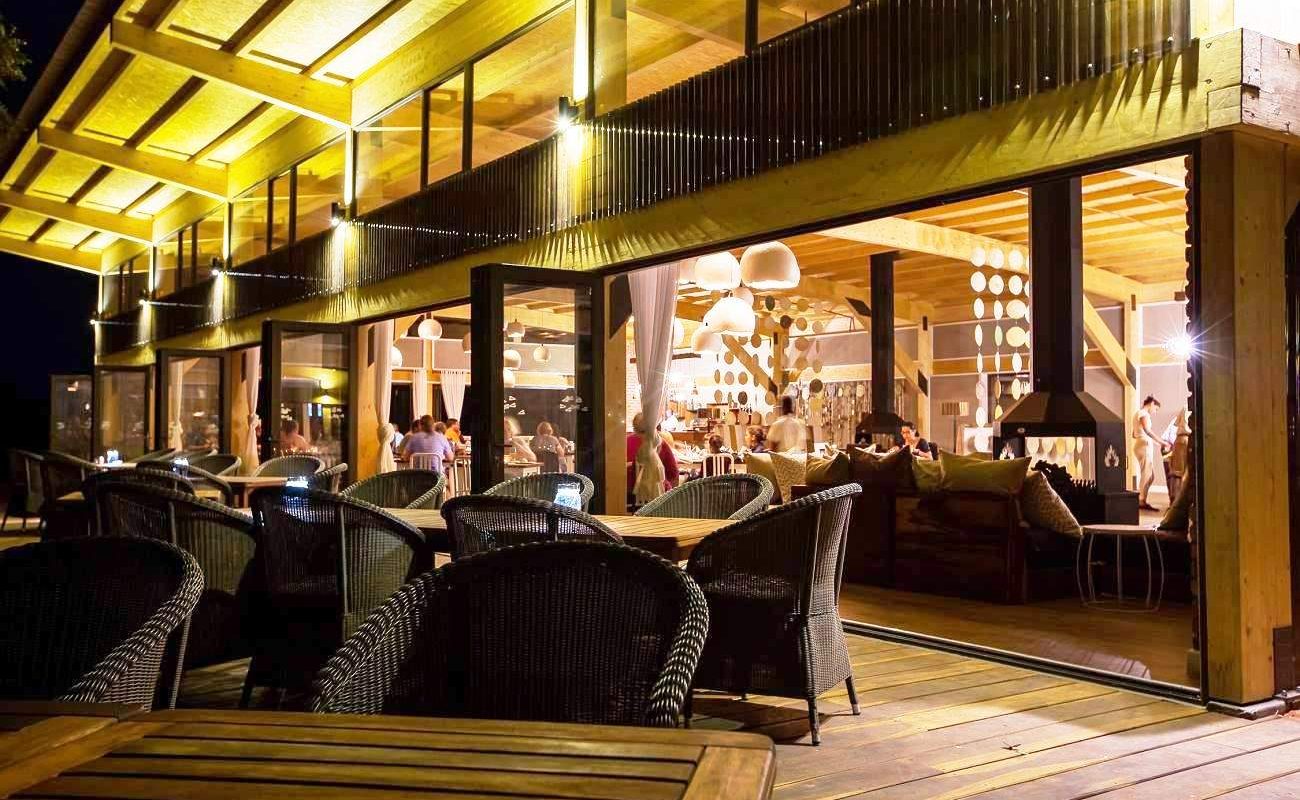 Restaurant der Anib Lodge in Namibia