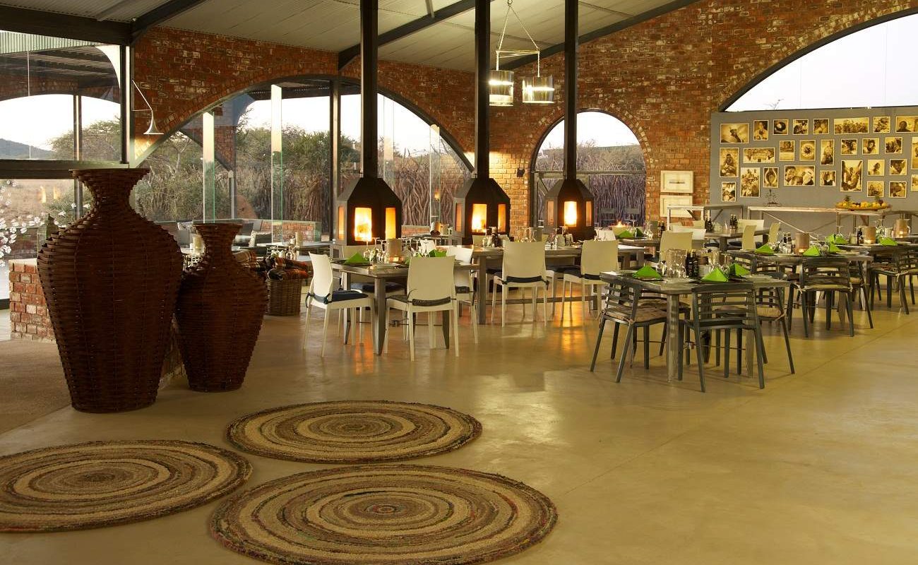 Speisesaal im Plains Camp