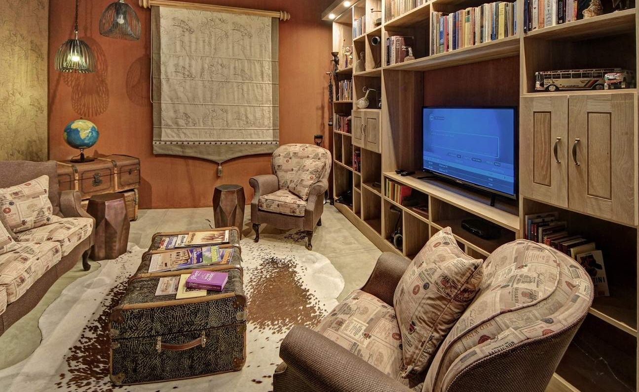 Cigar Lounge im Haupthaus von Otjimbondona