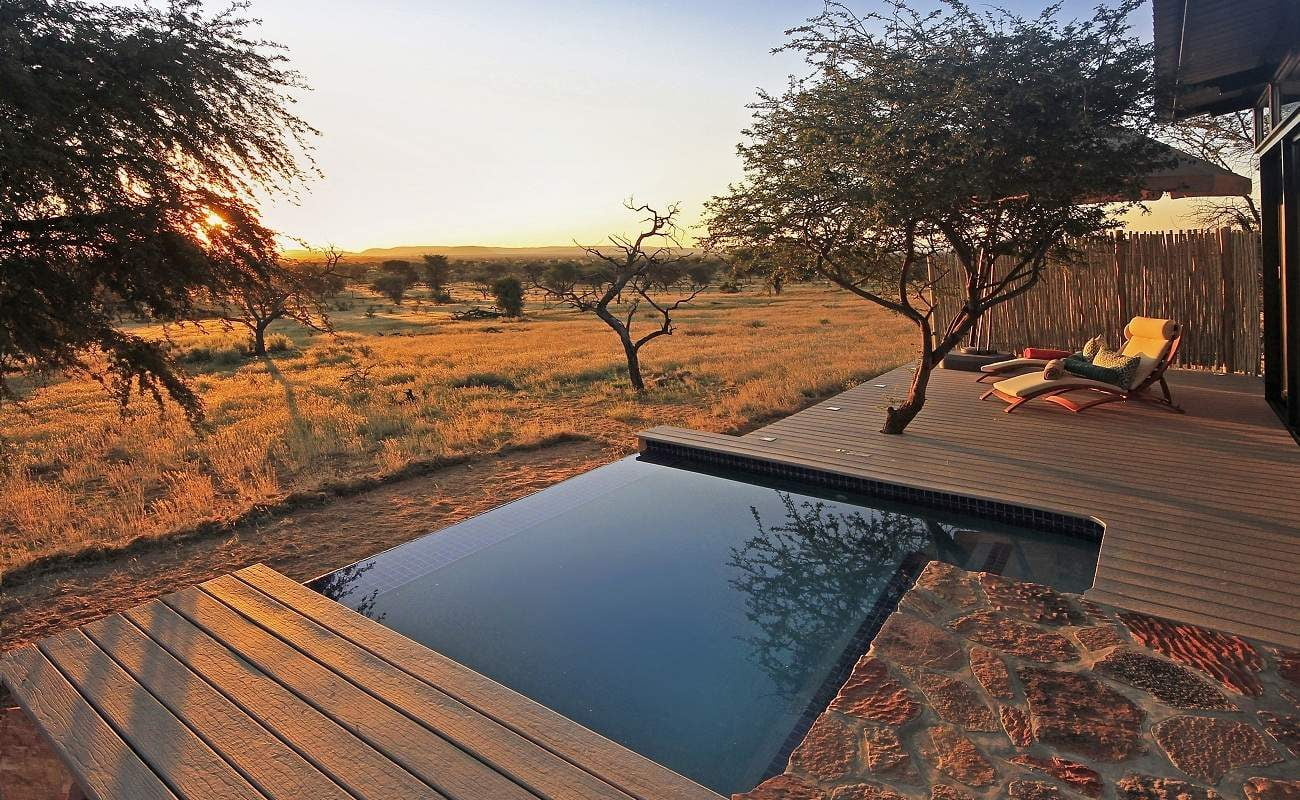 Plunge Pool der Villa Giraffe