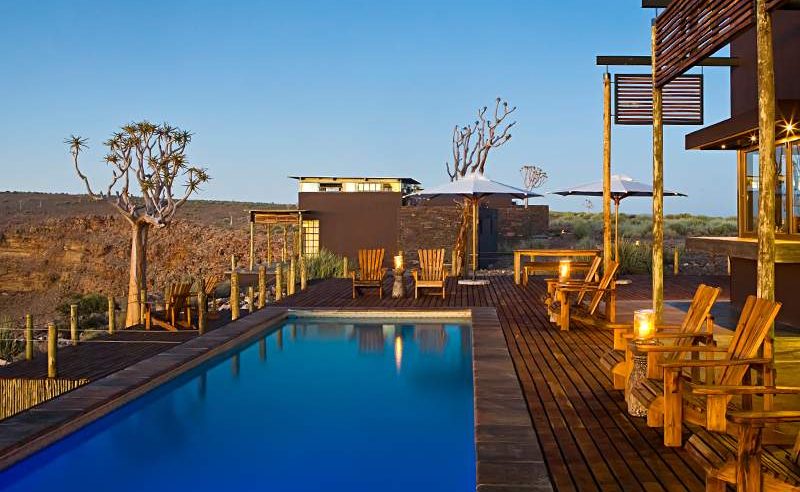 Am Pool der Fish River Lodge