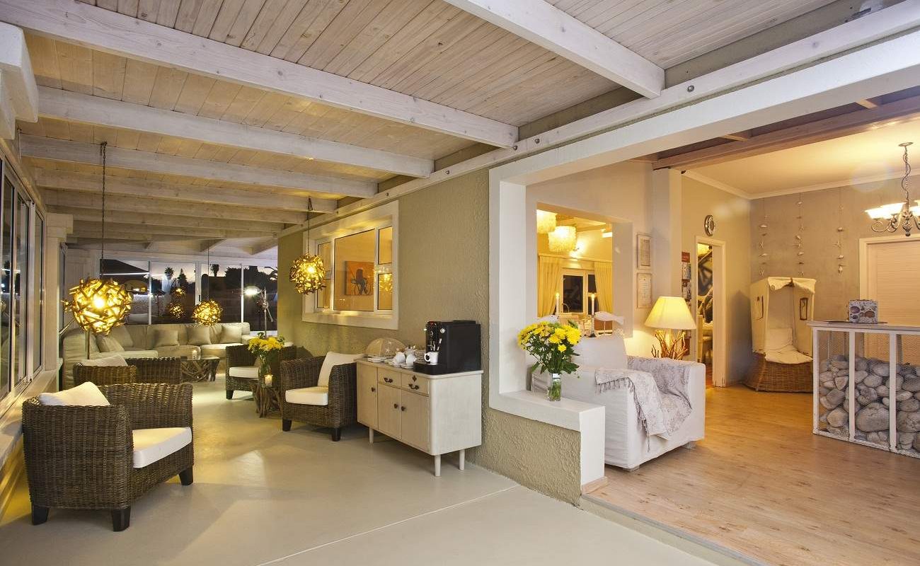 Lounge des luxuriösen B&Bs in Swakopmund