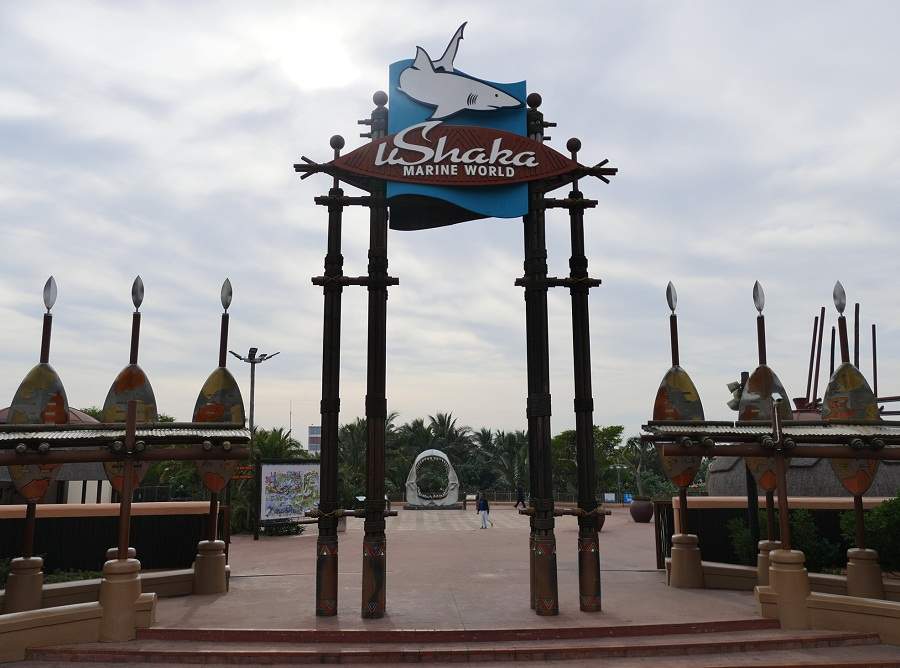Eingang zur uShaka Marine World in Durban