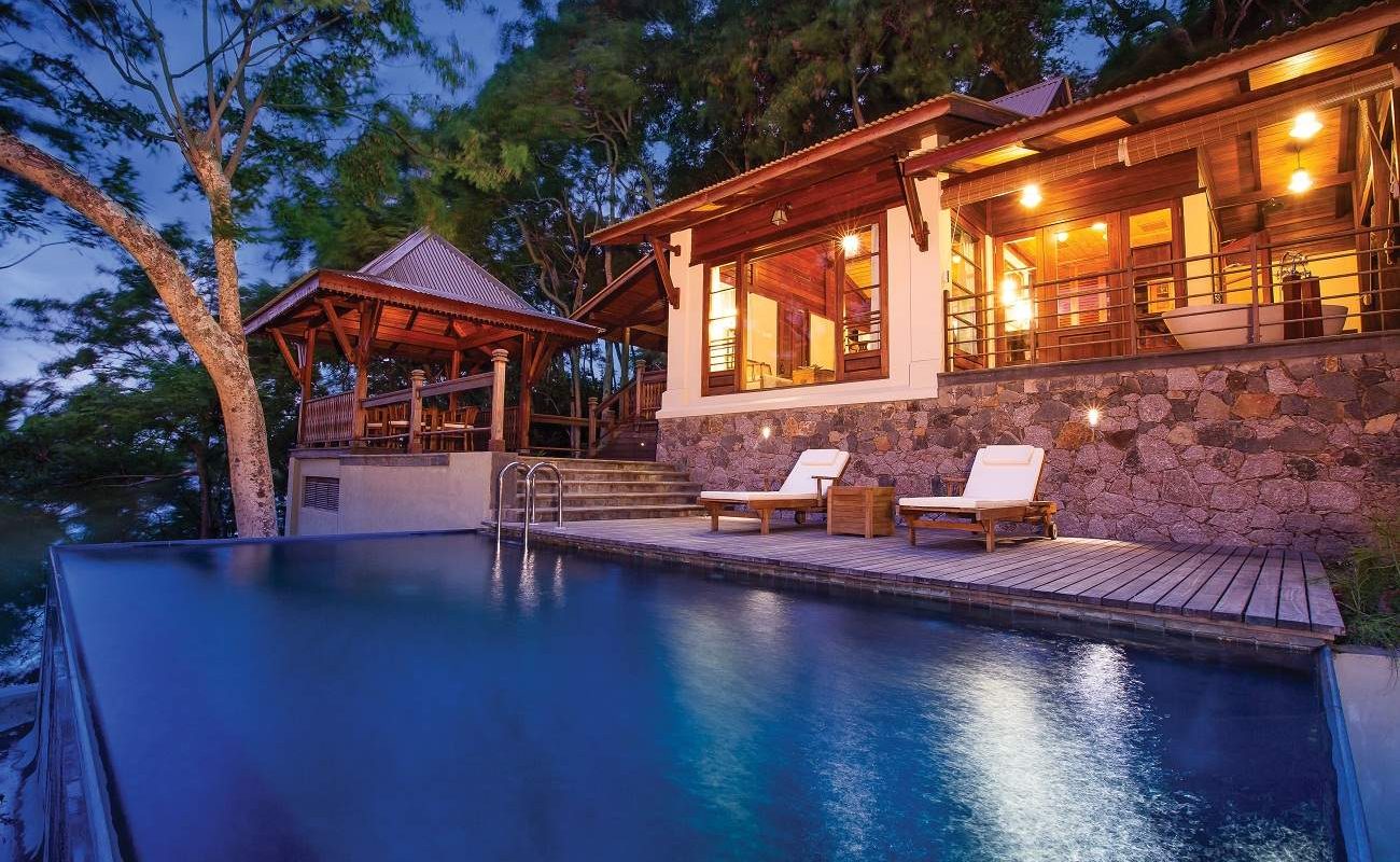 Pool Villa von Enchanted Island auf den Seychellen
