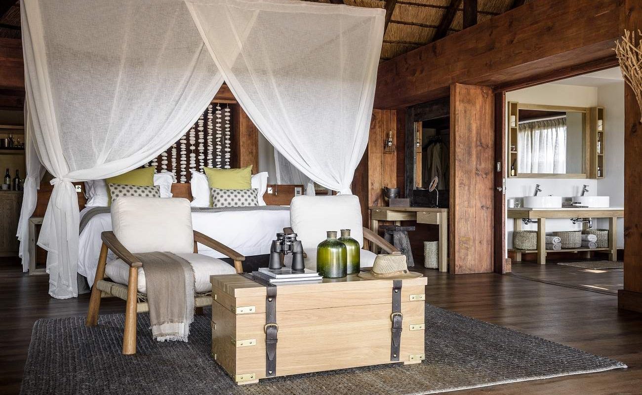 Im Inneren einer Suite im Chief's Camp
