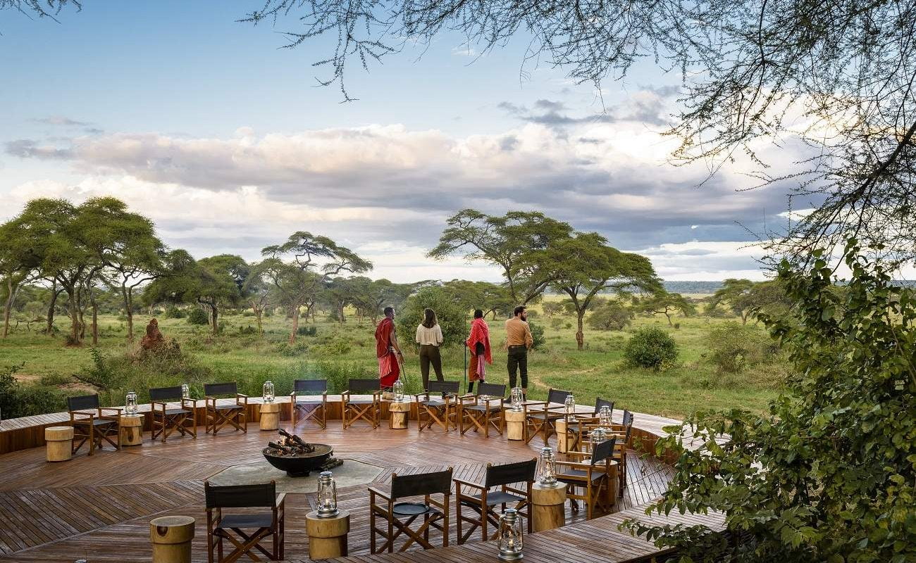 Die Boma von Sanctuary Swala