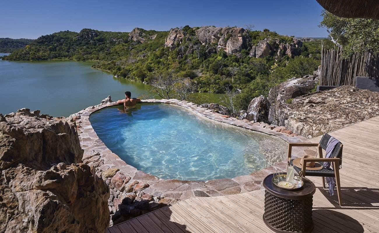 Privater Plungepool in Pamushana