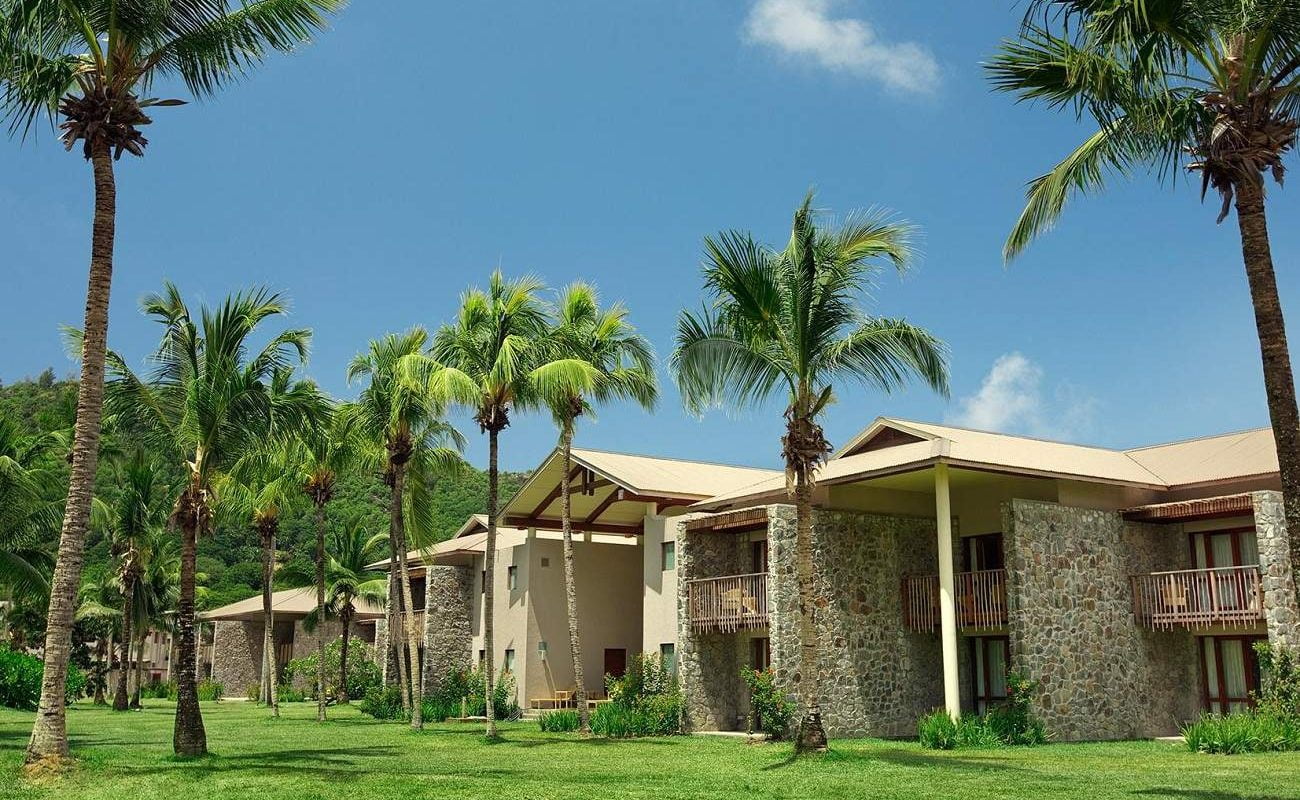 Bungalows im Kempinski Seychelles
