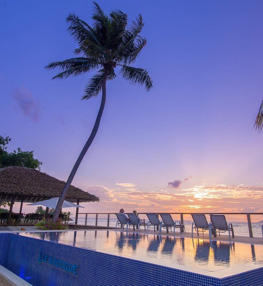 Infinity Pool des Le Nautique La Digue