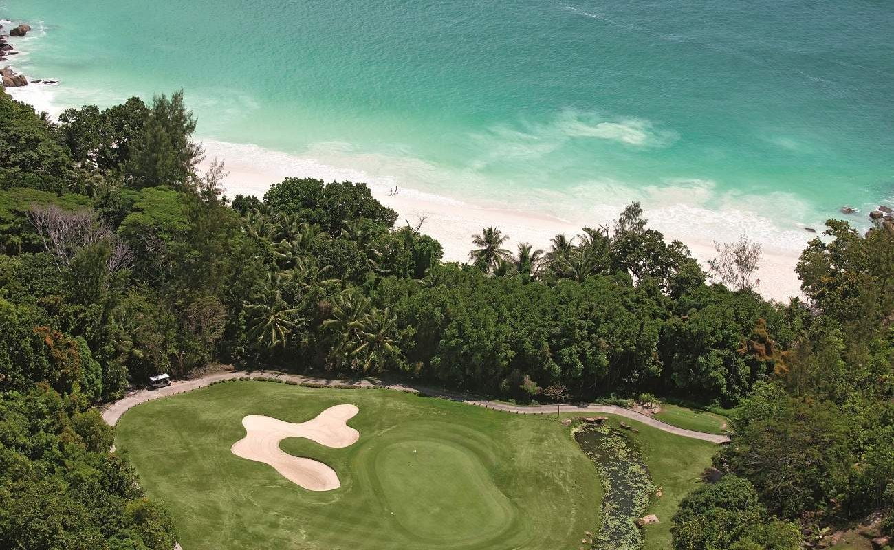 Golfspielen in Constance Lemuria auf den Seychellen