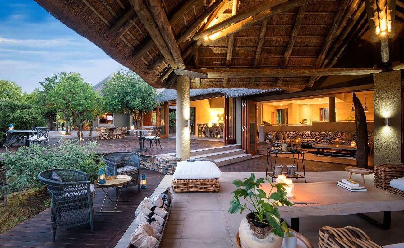 Haupthaus der Lush Private Game Lodge