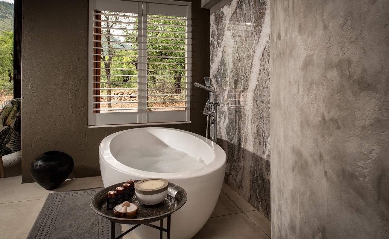 Badezimmer einer Luxussuite
