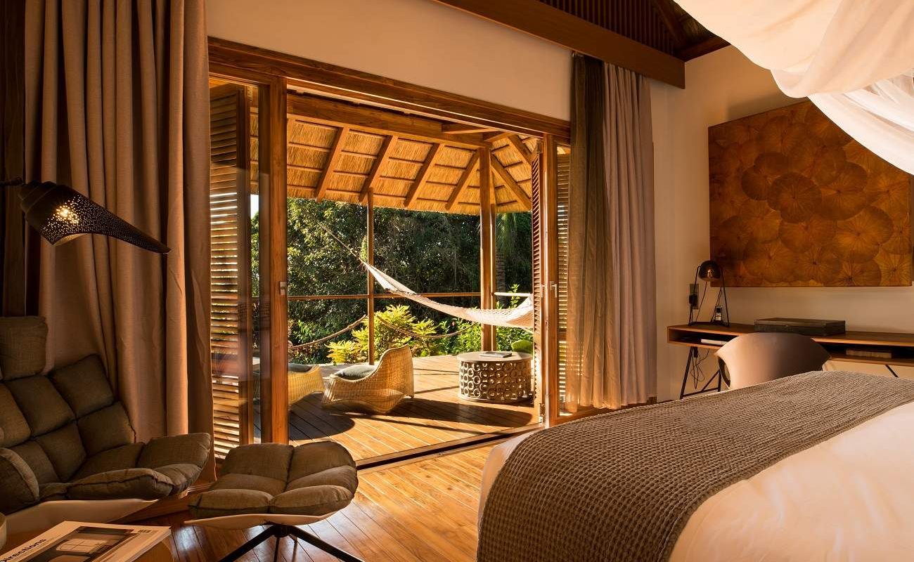 Schlafzimmer eines Bungalows von Zuri Zanzibar