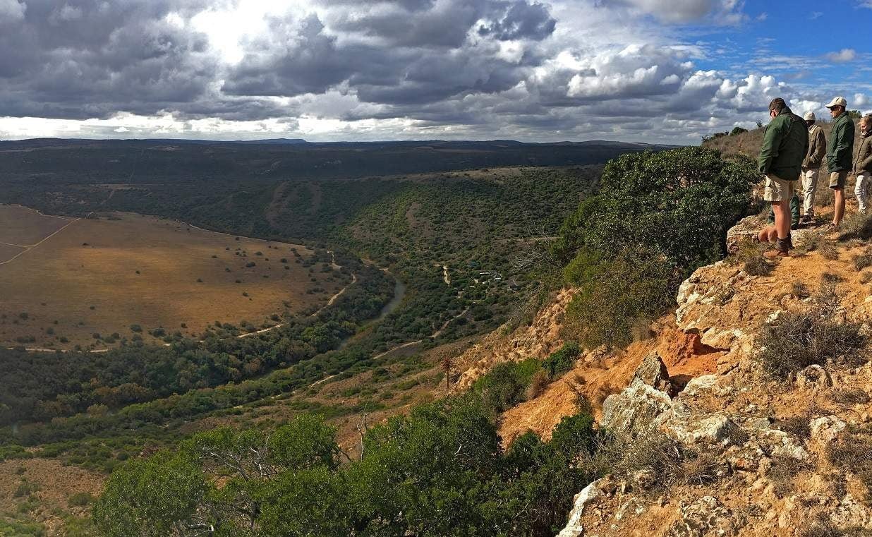 Die fantastische Landschaft des Amakhala Game Reserves