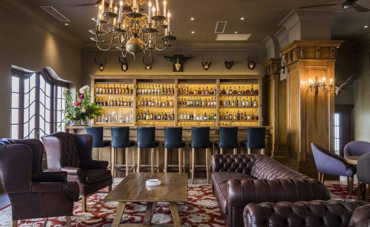 Craven Lounge im Weingut in Stellenbosch