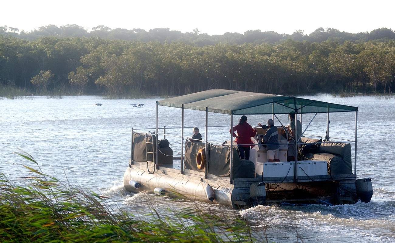 Bootsfahrt im St. Lucia Estuary