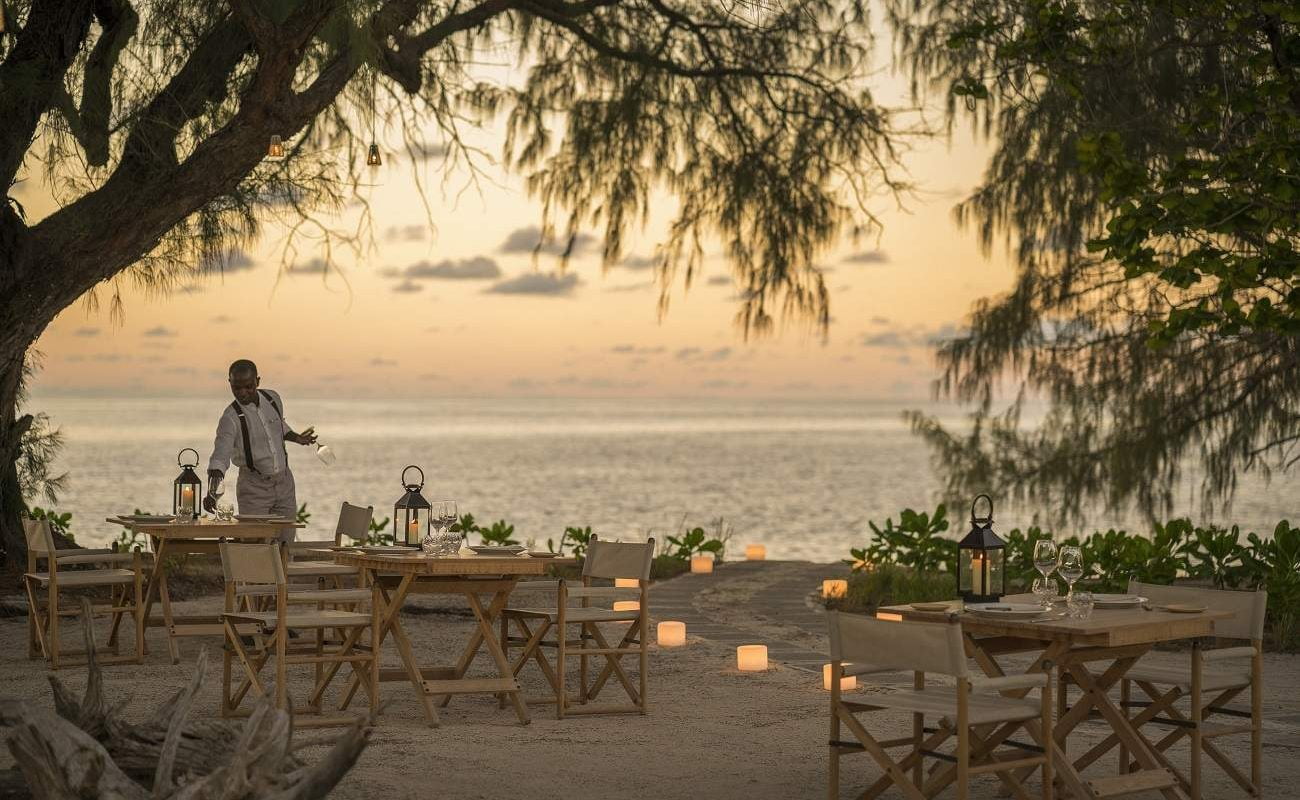 Ein Dinner am Strand Strandinner auf Desrochesss