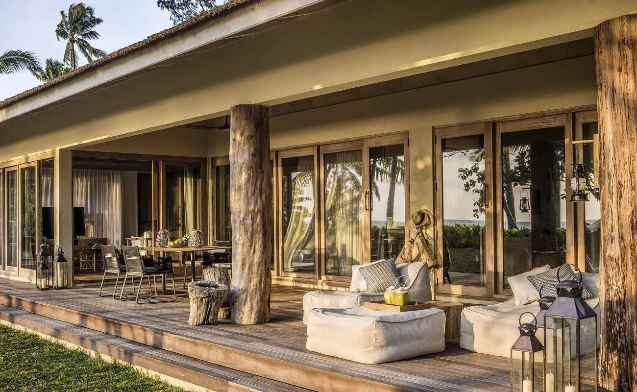 Auf der Terrasse der Desroches Suite Desroches Suite Terrasse