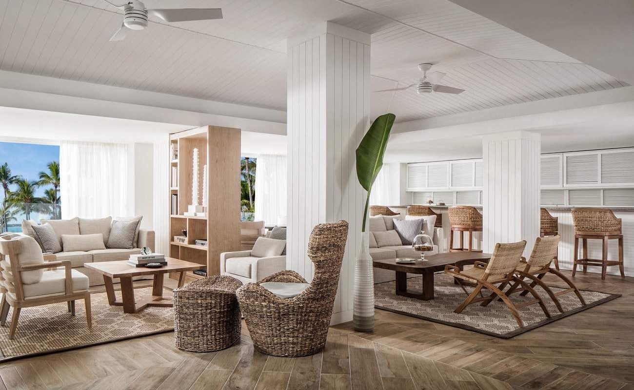 Die Carré Lounge im Luxushotel St. Geran