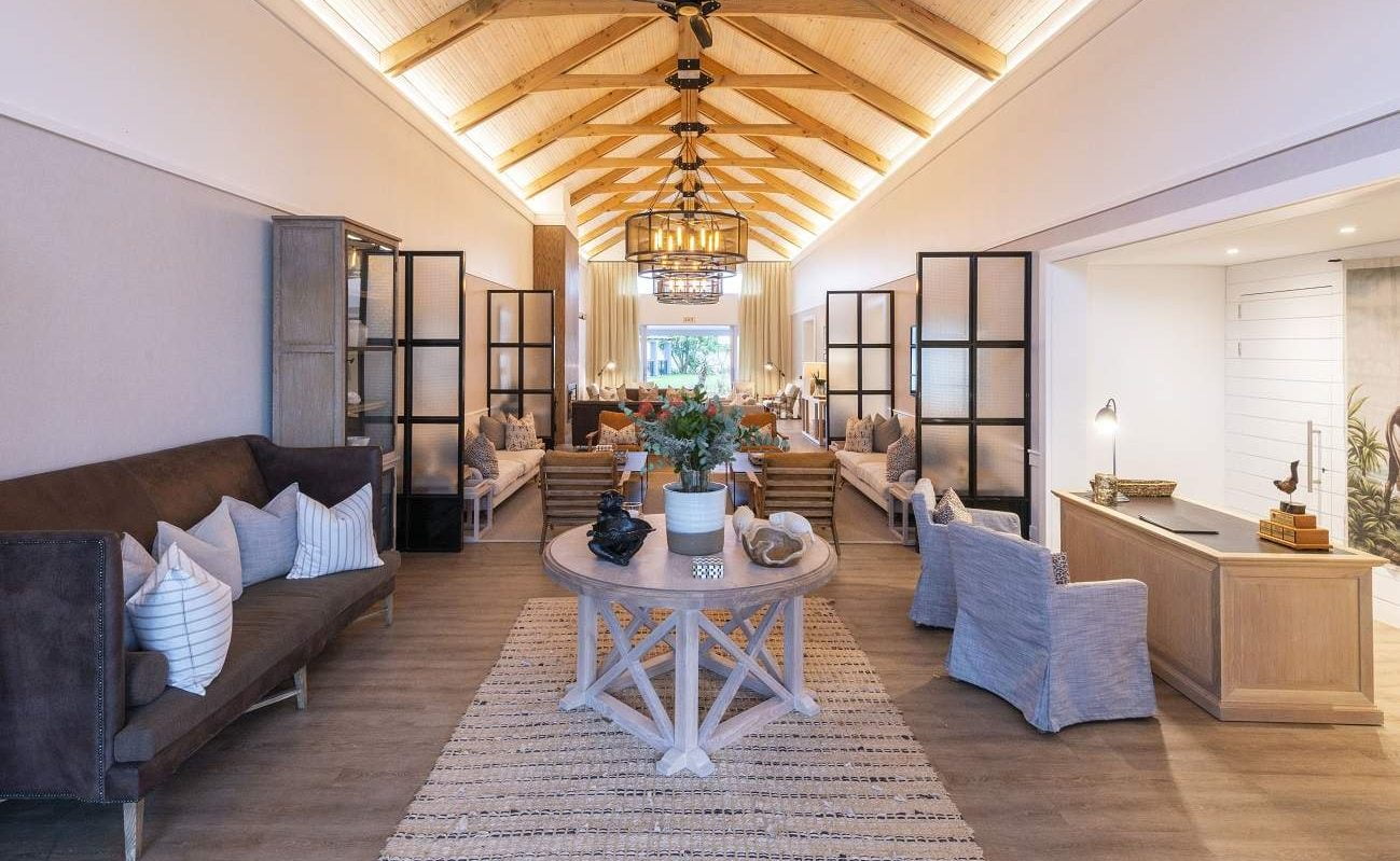 Im Haupthaus von Shamwari Riverdene