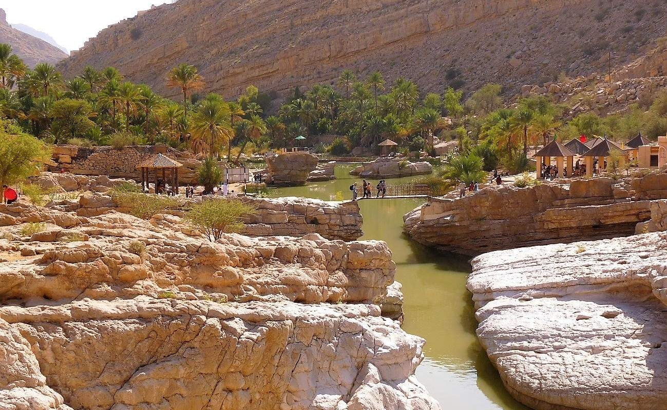 Wadi im Oman