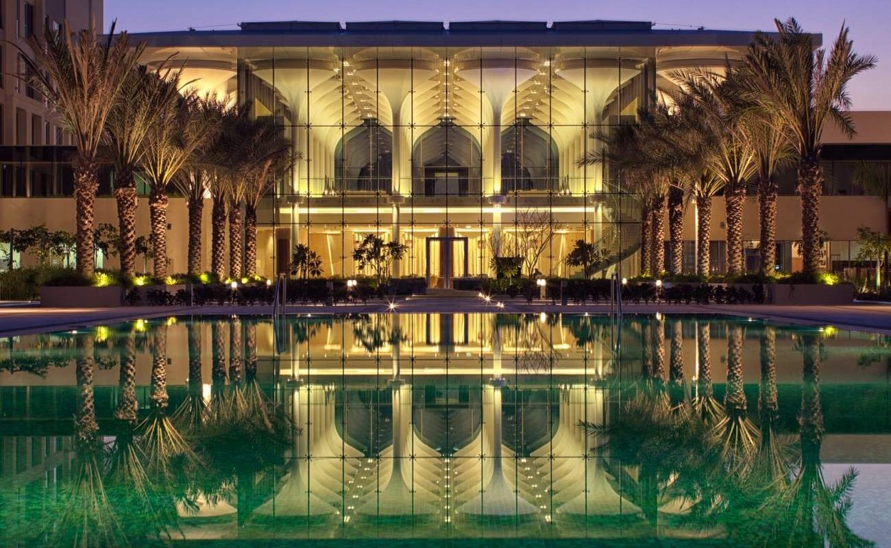 Kempinski Hotel Muscat nachts