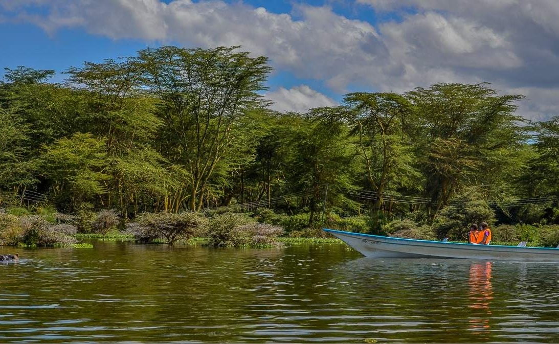 Bootsfahrt auf dem Lake Naivasha