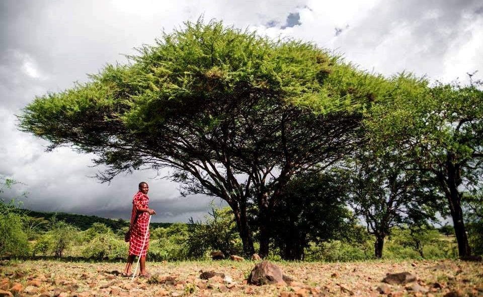 Masaai im Lake Manyara