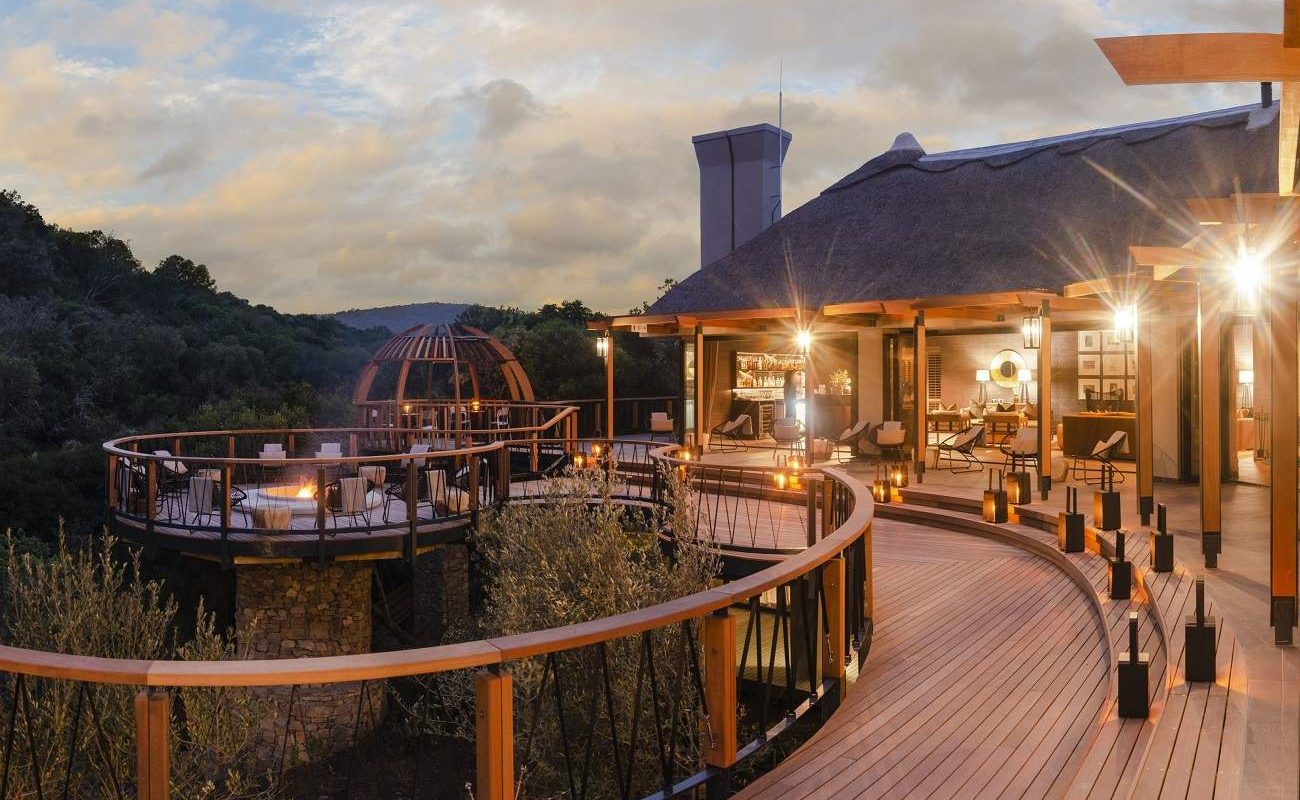 Deck Eagles Crag Lodge Shamwari