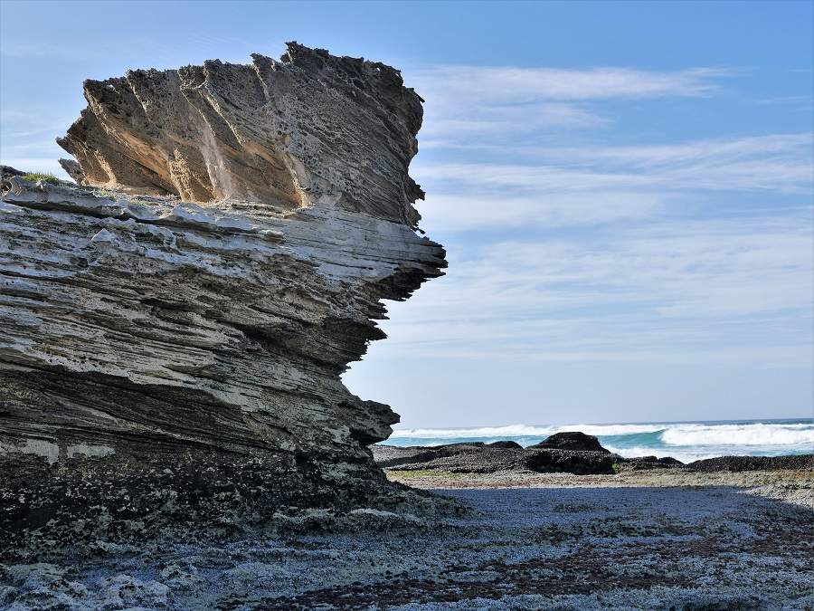 Versteinerter Sand, Marine Walk De Hoop