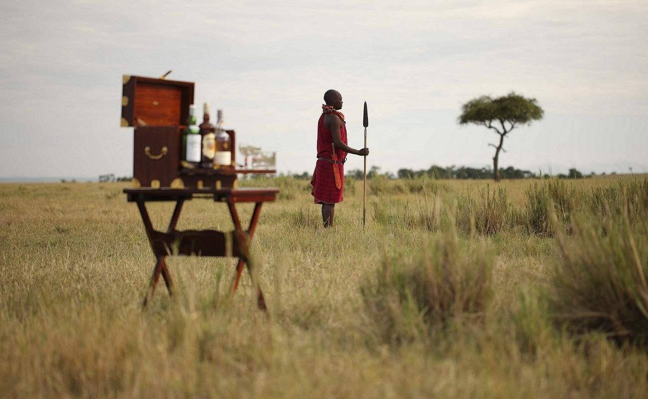 Im Camp von Elewana arbeiten viel Masai